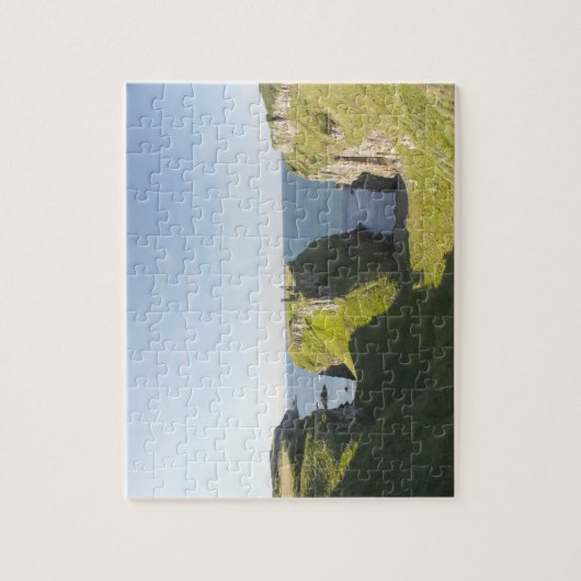 Dunseverick Castle Antrim Irland Puzzle (Vertikal)
