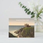 Dunsky Castle at Portpatrick Postcard Postkarte (Stehend Vorderseite)