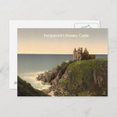 Dunsky Castle at Portpatrick Postcard Postkarte (Vorne/Hinten)
