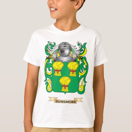 Dunsmore Wappen T-Shirt (Vorderseite)