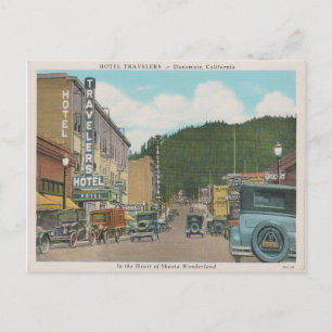 Dunsmuir California Vintag Postkarte
