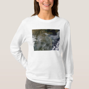 Dunst über der NordChina schlicht T-Shirt