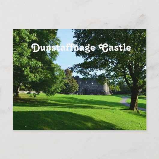 Dunstaffage Castle Postkarte (Vorderseite)