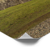 Dunstaffle Castle, Argyll and Bute, Schottland Poster (Ecke)