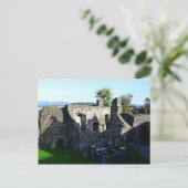 Dunstaffnage Ruins Postkarte (Stehend Vorderseite)