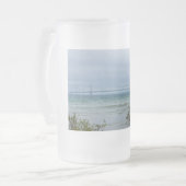 Dunstiges mächtiges Mac Mattglas Bierglas (Vorderseite Links)