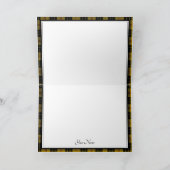 Dunvegan Castle MacLeod Clan Faltkarte Karte (Innenseite)