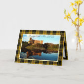 Dunvegan Castle MacLeod Clan Faltkarte Karte (Gelbe Blume)