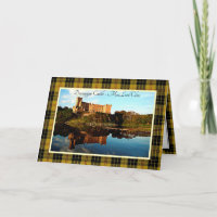 Dunvegan Castle MacLeod Clan Faltkarte