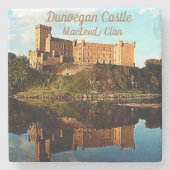 Dunvegan Castle - MacLeod Clan Steinuntersetzer (Vorderseite)