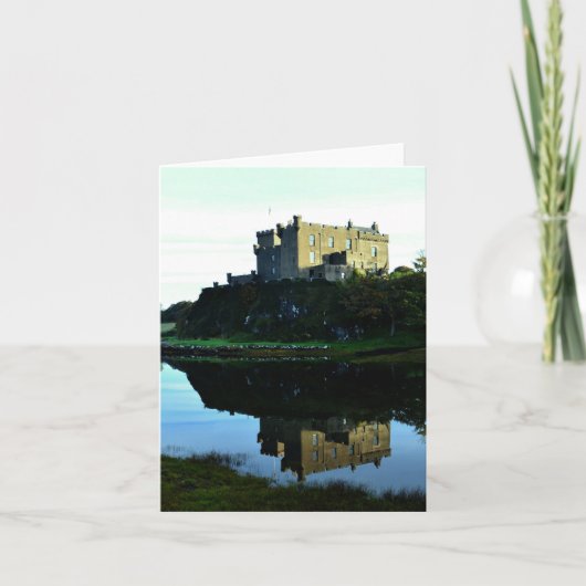 Dunvegan Castle on Skye Karte (Vorderseite)