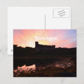 Dunvegan Castle Postkarte (Vorne/Hinten)