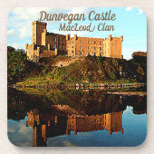 Dunvegan Castle - Scottish MacLeod Clan Untersetzer (Vorderseite)