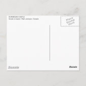 DUNVEGAN SCHLOSS POSTKARTE (Rückseite)