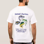 Dunwell Charters T-Shirt (Rückseite)