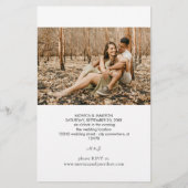 Duo 2 LG Foto Wedding Flyer (Hinten)