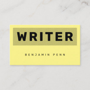 Duo brutal schwarz gelb visitenkarte