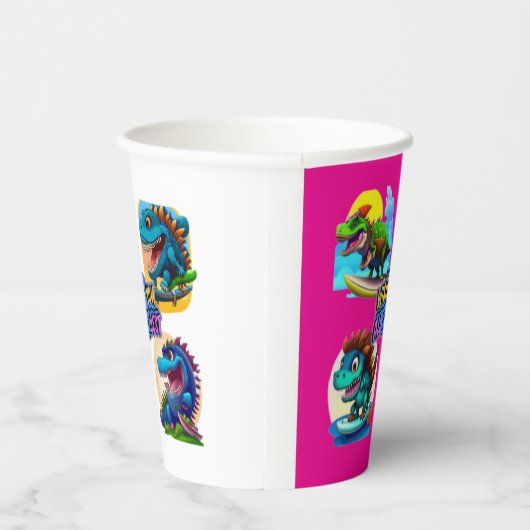 duo dinosaur  pappbecher (Rechts)