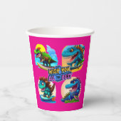 duo dinosaur  pappbecher (Vorderseite)