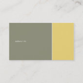 Duo grau u. gelb visitenkarte (Rückseite)