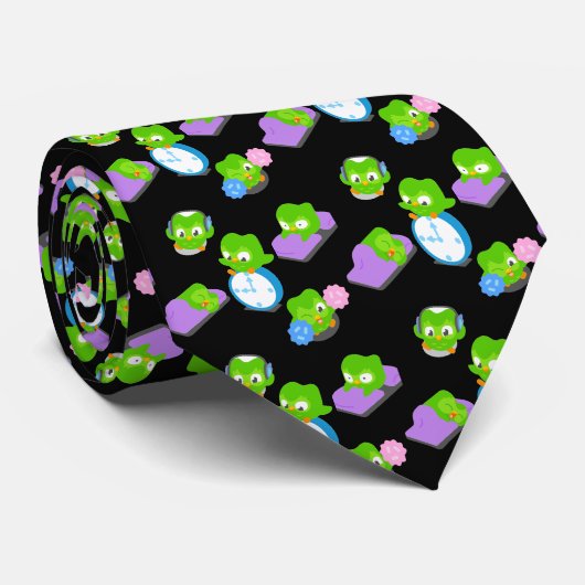 Duo Pattern Crew Socken Krawatte (Gerollt)