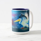 Duo pelicans 19 Tasse (VorderseiteRechts)