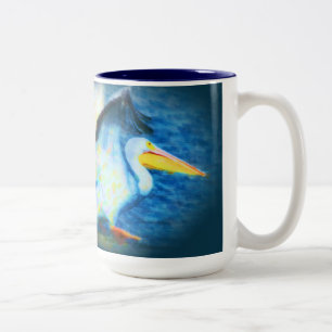 Duo pelicans 19r Tasse