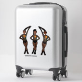 Duo-Pose Dancer Paradise #1 Sticker (Koffer)