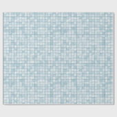 Duo-Ton Pastellwassermuster Geschenkpapier (Flach)