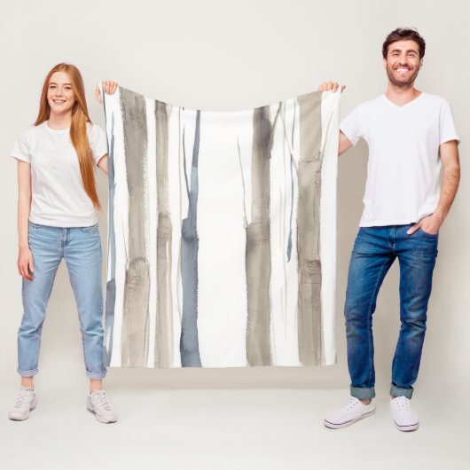 Duo Tone Trees II Fleecedecke (Beispiel)