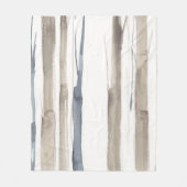 Duo Tone Trees II Fleecedecke (Vorderseite)