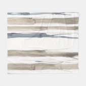 Duo Tone Trees II Fleecedecke (Vorderseite (Horizontal))