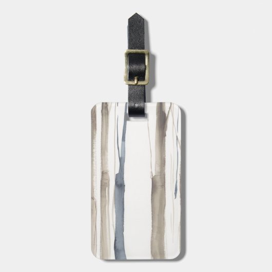 Duo Tone Trees II Gepäckanhänger (Vorderseite vertikal)
