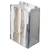 Duo Tone Trees II Mittlere Geschenktüte (Rückseite Schrägansicht)