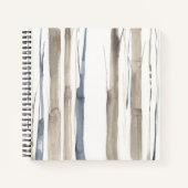 Duo Tone Trees II Notizblock (Vorderseite)