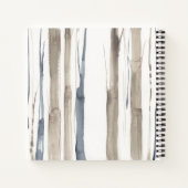 Duo Tone Trees II Notizblock (Rückseite)