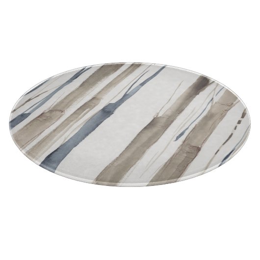 Duo Tone Trees II Schneidebrett (Ecke)