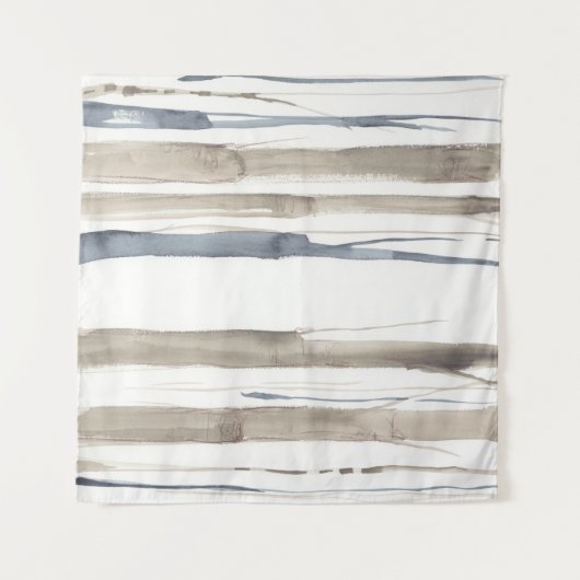 Duo Tone Trees II Wandteppich (Vorderseite (Horizontal))