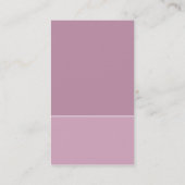 Duo-Vertikale-Distel Visitenkarte (Rückseite)