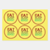 Duolingo Geschenkpapier Set (Vorderseite)