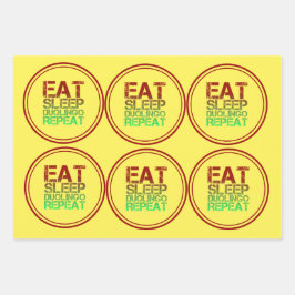 Duolingo Geschenkpapier Set