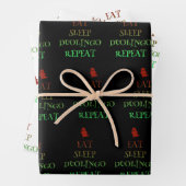 Duolingo Geschenkpapier Set (Beispiel)