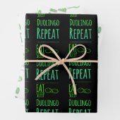 Duolingo Geschenkpapier Set (Beispiel)