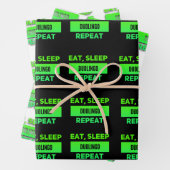 Duolingo Geschenkpapier Set (Beispiel)