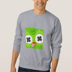 Duolingo Owl, aber er hat einige Dinge gesehen Swe Sweatshirt