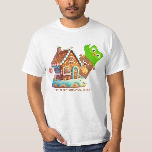 Duolingo T-Shirt (Vorderseite)