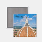 Duomo Basilica - Florenz, Toskana, Italien Magnet (Vorderseite/Rückseite)