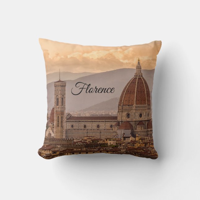 Duomo di Firenze Florence Italien Design Kissen (Vorderseite)