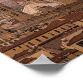 Duomo di Firenze Florence Italien Design Poster (Ecke)