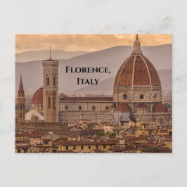 Duomo di Firenze Florence Italien Design Postkarte